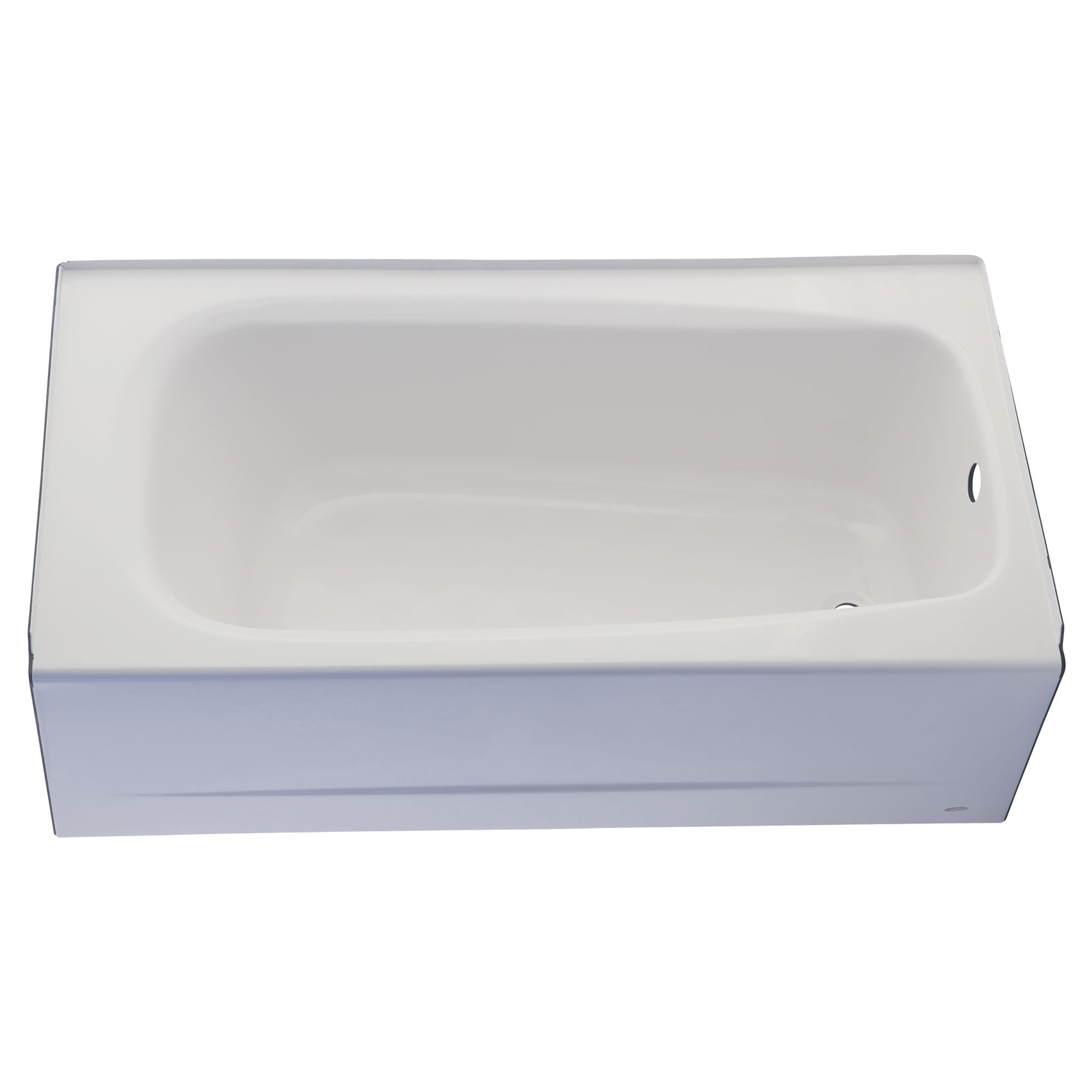 Cambridge Americast 60 x 32 Inch Integral Apron Bathtub With Right Hand Outlet WHITE